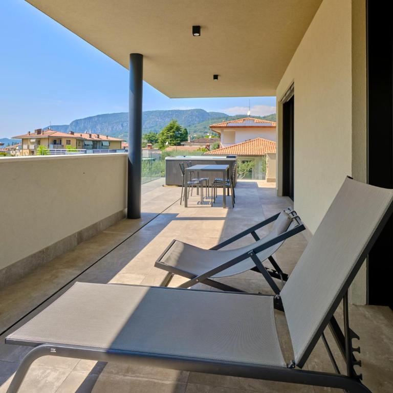 ApartmentsGarda - Aurora Deluxe - Appartamento con 1 Camera da Letto e Vasca Idromassaggio - 23