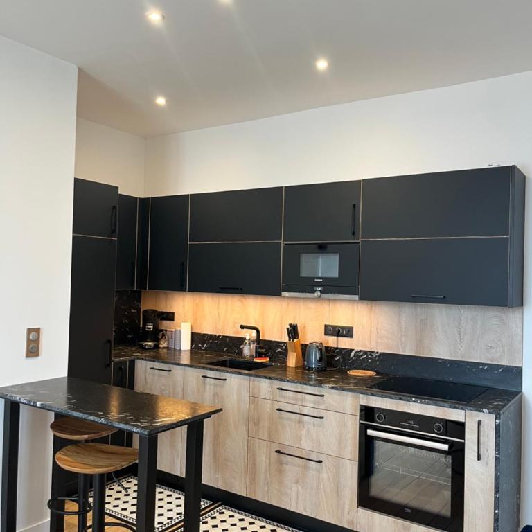 Le Royal XIX Dinard vue mer luxe - Appartement 2 Chambres - 5