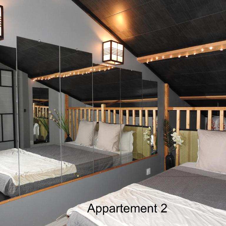 Love room "Nuit Blanche" - spa - Studio mit Queensize-Bett - 12