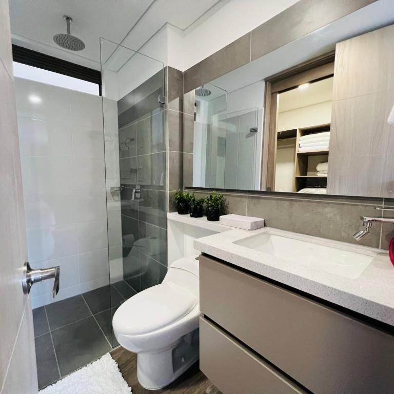 Lujoso Aparta Suite campestre en Llanogrande - Apartamento de 1 dormitorio - 11