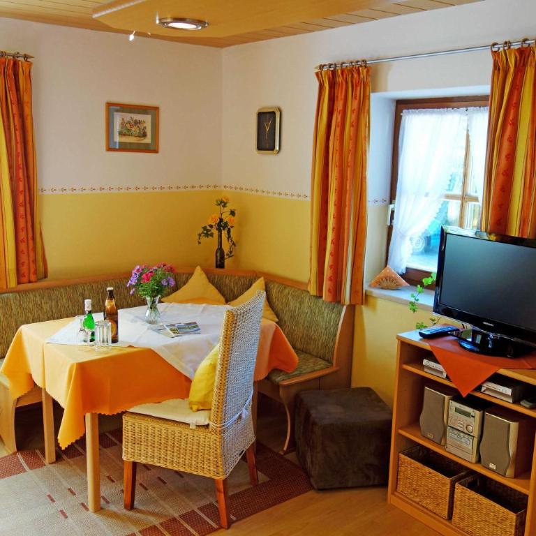 Ferienwohnungen mit Bergblick - Apartment mit 1 Schlafzimmer und Terrasse - 2
