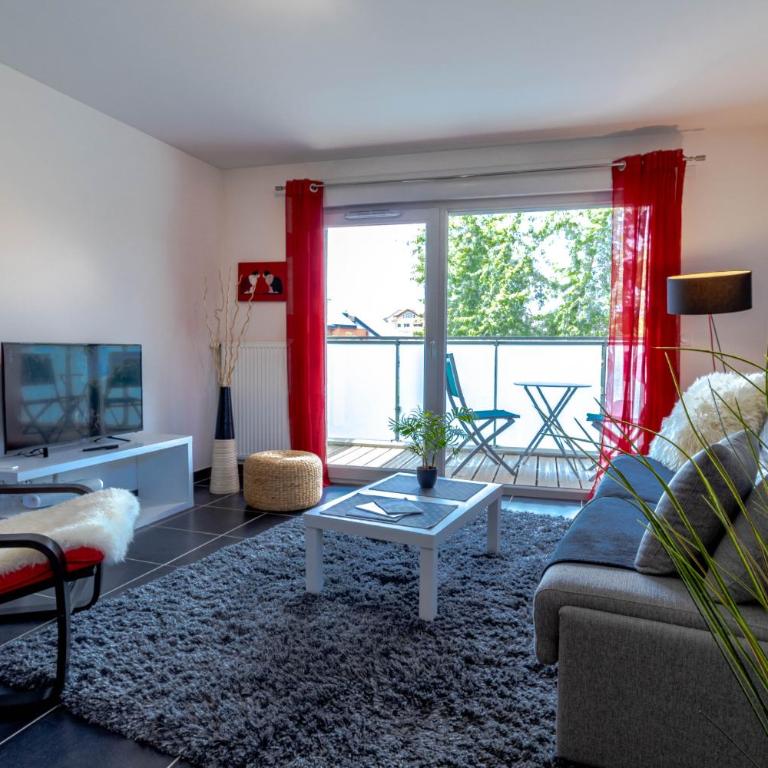 Le Coquelicot 3 étoiles - Proche vieille ville, calme & confort - Apartment with Balcony - 7