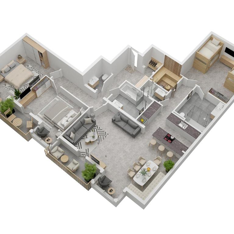 Boutique Apart Serfaus - Superior Apartment with Sauna - 12