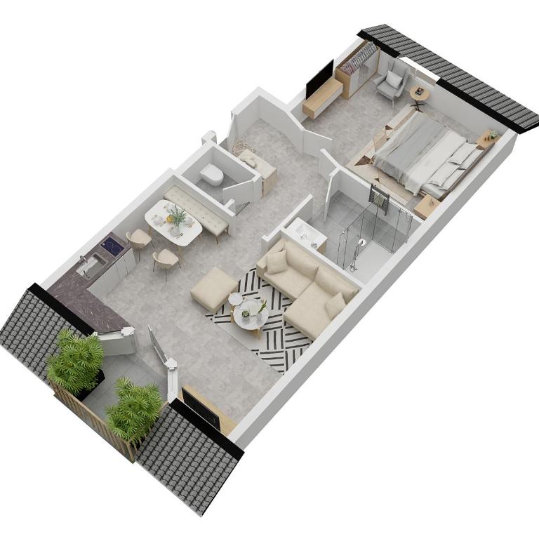 Boutique Apart Serfaus - One-Bedroom Apartment - 7