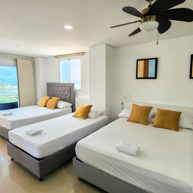 Apartamentos con vista al mar Brisa Marina Rodadero - by Bedviajes - Apartamento de 2 dormitorios - 9