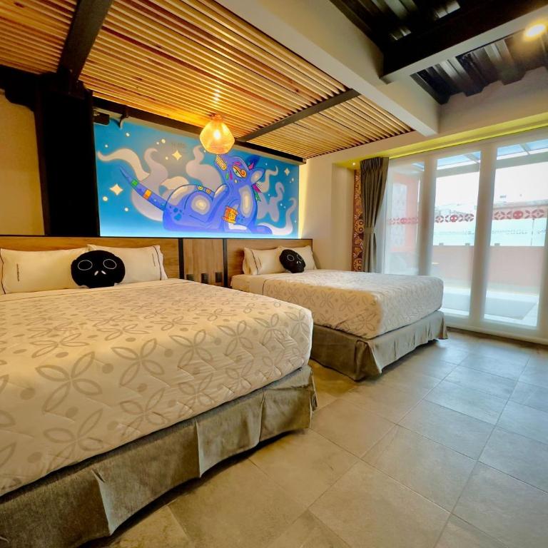 Barrio Downtown Mexico City Hostel - Junior Suite with Terrace - 8