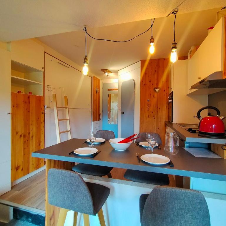 Studio à Avoriaz - 4 pers, Balcon, Lave-linge, Vue domaine skiable - FR-1-633-72 - Studio - 3