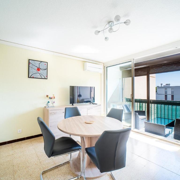 Soleil et Mer - Appt climatisé proche plage - Two-Bedroom Apartment - 10