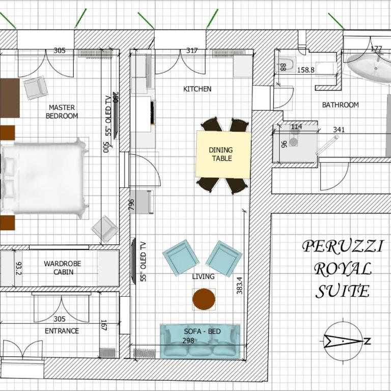Peruzzi Royal Suite - Appartamento con 1 Camera da Letto - 45