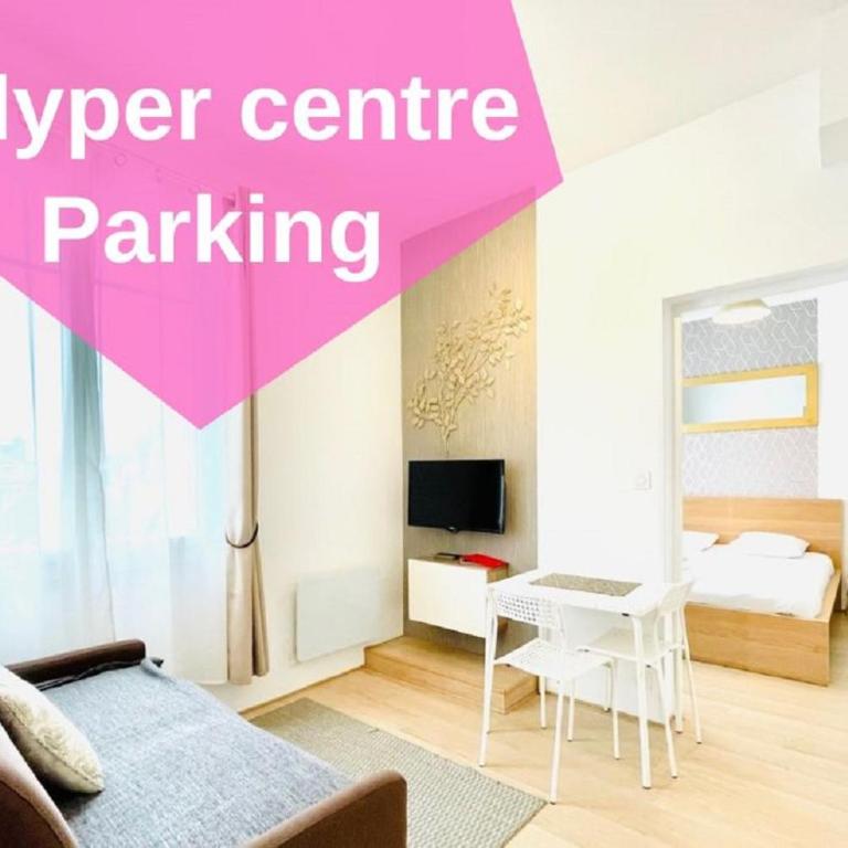 F2 Golden Lounge, Hyper Centre, Parking - Appartement - 1