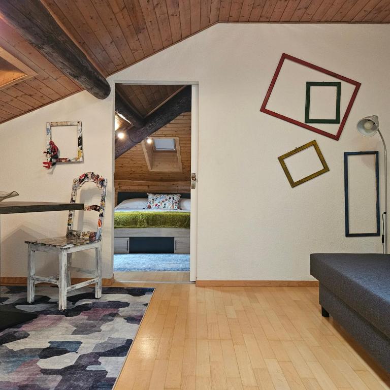 @ Home Hotel Locarno - Roof Family Suite with Balcony - 9