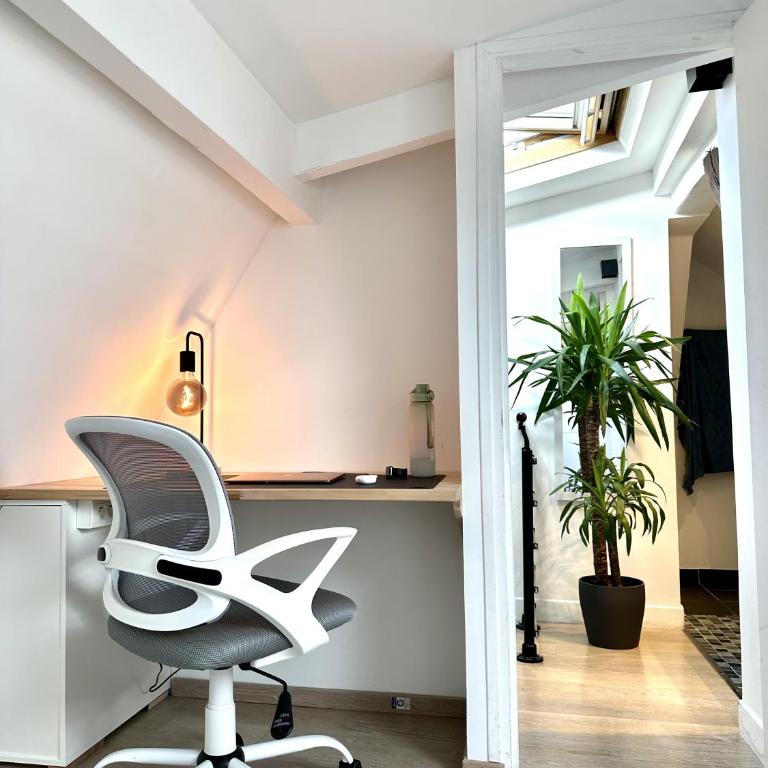 Perle Rare - Cosy Duplex proche canal St.Martin - Appartement 1 Chambre - 17