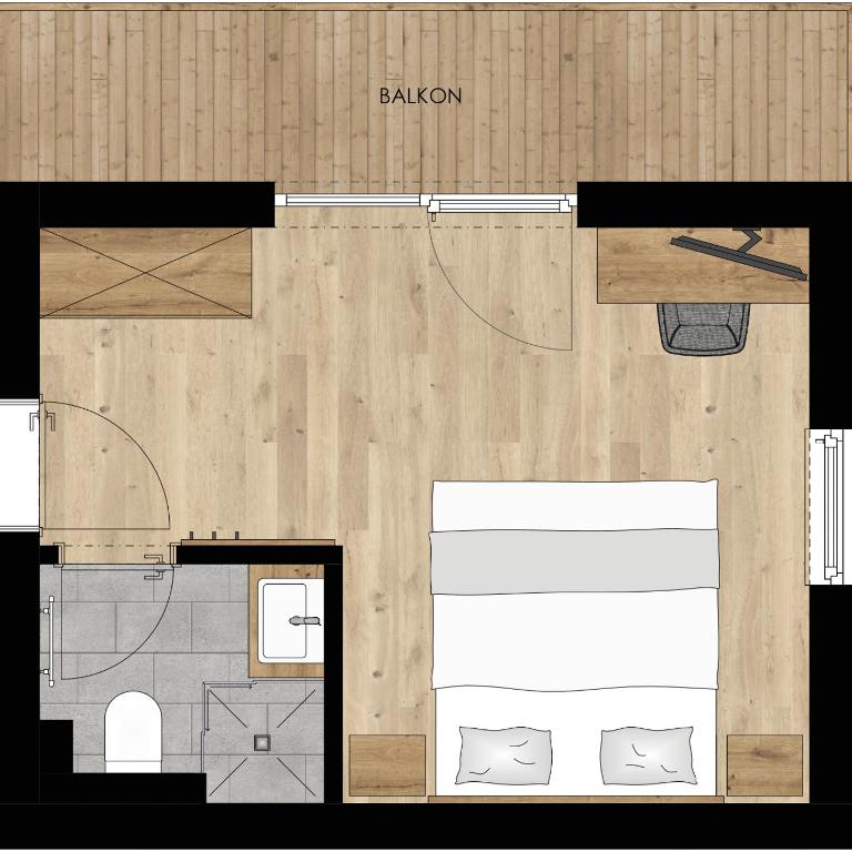 Forstauerwirt - mit Herz und Genuss - Doppelzimmer mit Balkon - 5