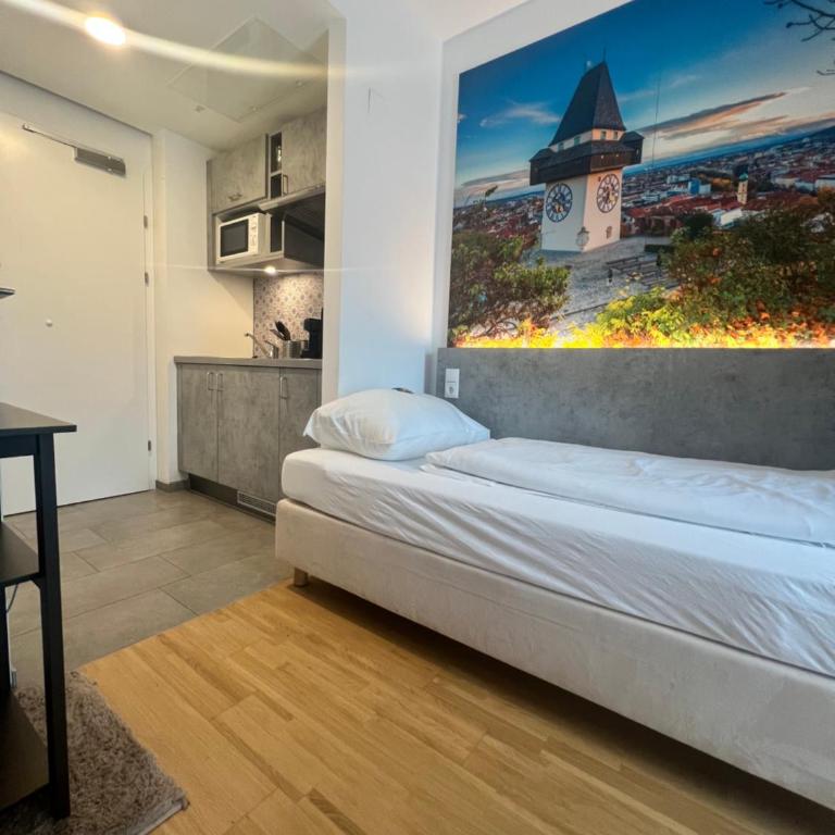 Arbio I Comfy Apart near Graz University - Mini-Apartment mit Balkon - 14