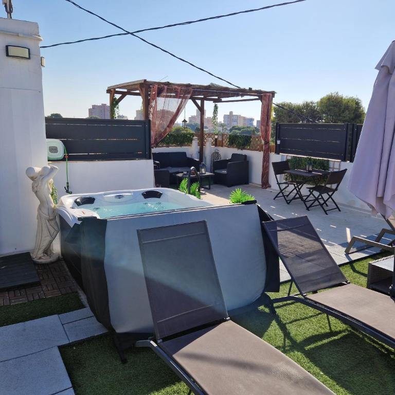 Luxury Beach House with Terrace San Juan Alicante - Apartamento de 2 dormitorios - 41