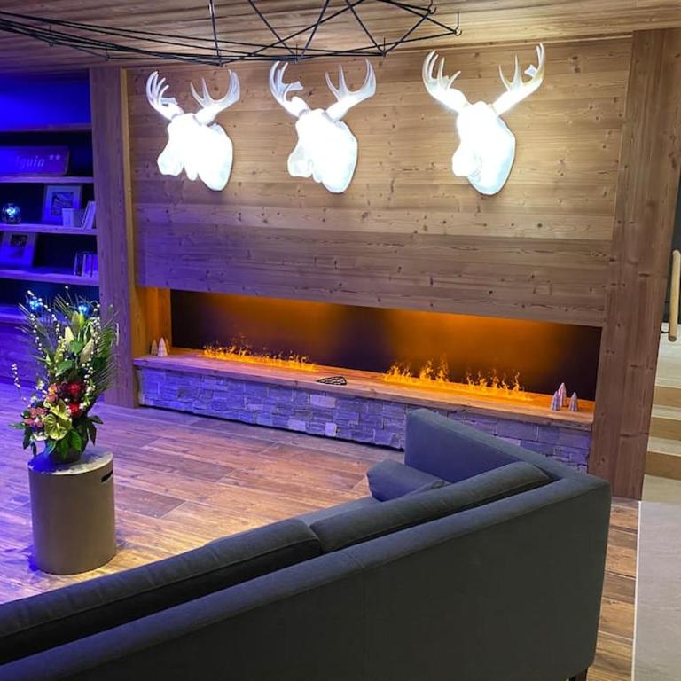 Appartement Haute gamme ski aux pieds, piscine, sauna. - Three-Bedroom Apartment - 38