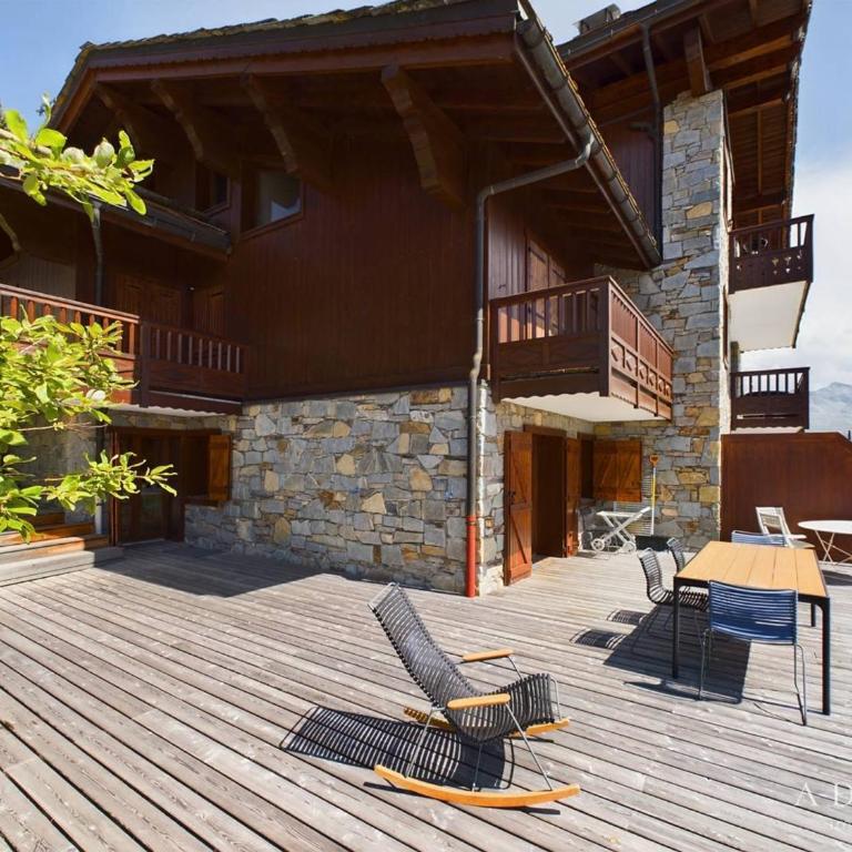 Superbe 4 pièces à Montvalezan avec terrasse SE, proche pistes et commerces, parking inclus - FR-1-398-534 - Appartement (8 Adultes) - 12