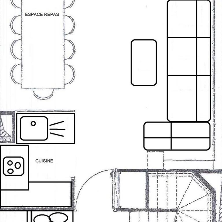 Duplex 5 pièces pour 10 pers avec balcon, hameau de la Forêt - FR-1-291-837 - Appartamento (10 Adulti) - 11