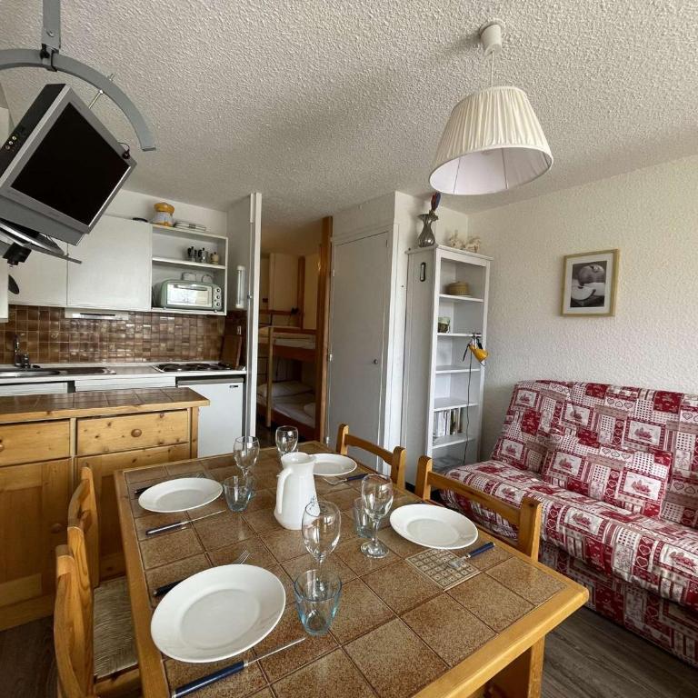Studio Montgenèvre, 4 pers, RDC avec parking et balcon exposé ouest - FR-1-330D-45 - Appartement (4 Adultes) - 7