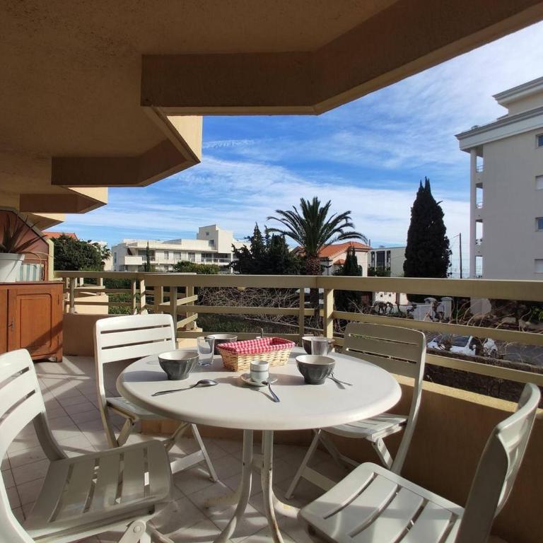 Appartement 2 pièces avec terrasse à 100m de la plage - Parking privé, Antibes - FR-1-252-155 - Appartamento (4 Adulti) - 5