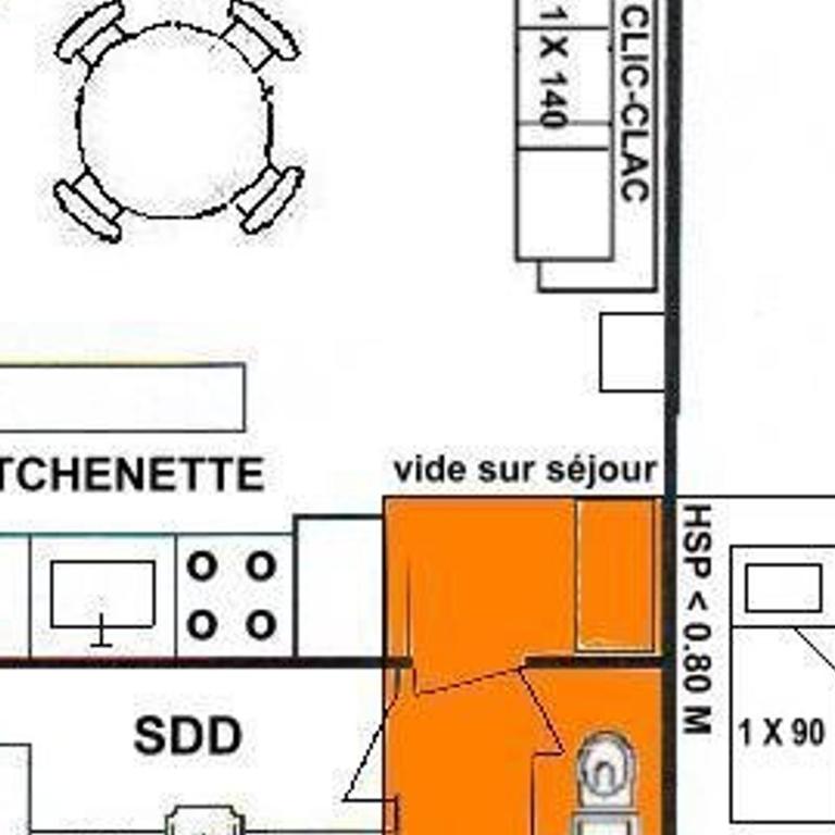 Appartement 2 pièces Les Saisies 5 personnes, balcon exposé sud - Appartamento con 1 Camera da Letto - 2