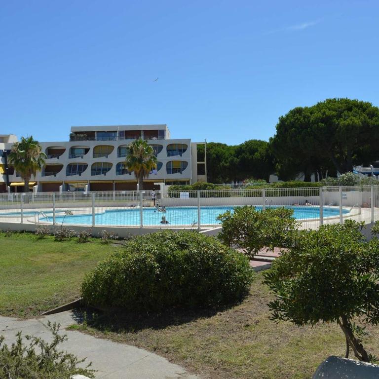 Studio climatisé 4 pers avec piscine et parking à Port Camargue - FR-1-250-230 - Appartamento - 14