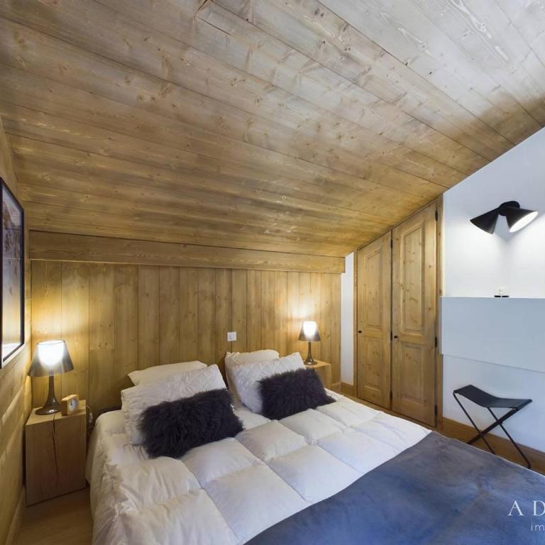 T4 duplex centre La Rosière, rénové, 8 pers, parking, wifi, proche pistes - FR-1-398-654 - Appartamento - 9