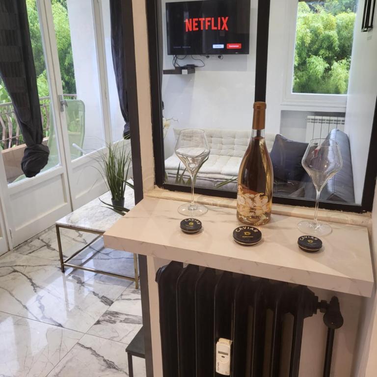 T2 neuf centre ville Saint Raphaël avec terrasse et parking gratuit, prés de la plage et commerces! - Apartment mit 1 Schlafzimmer - 15