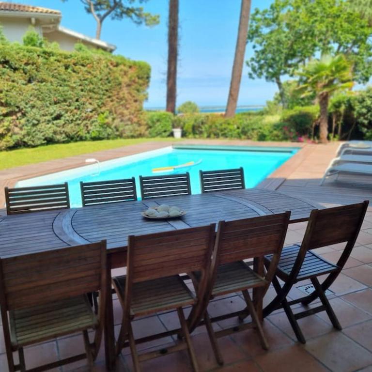 Villa sur la dune, superbe vue, jacuzzi, piscine chauffée - Villa - 4
