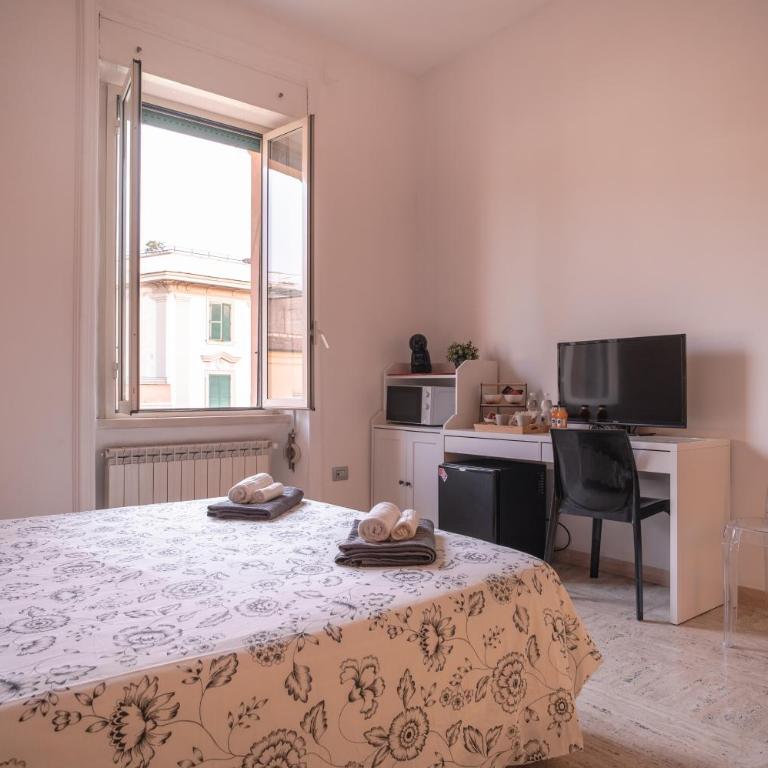 B&B Vatican Stories - Camera Quadrupla con Bagno Privato - 9