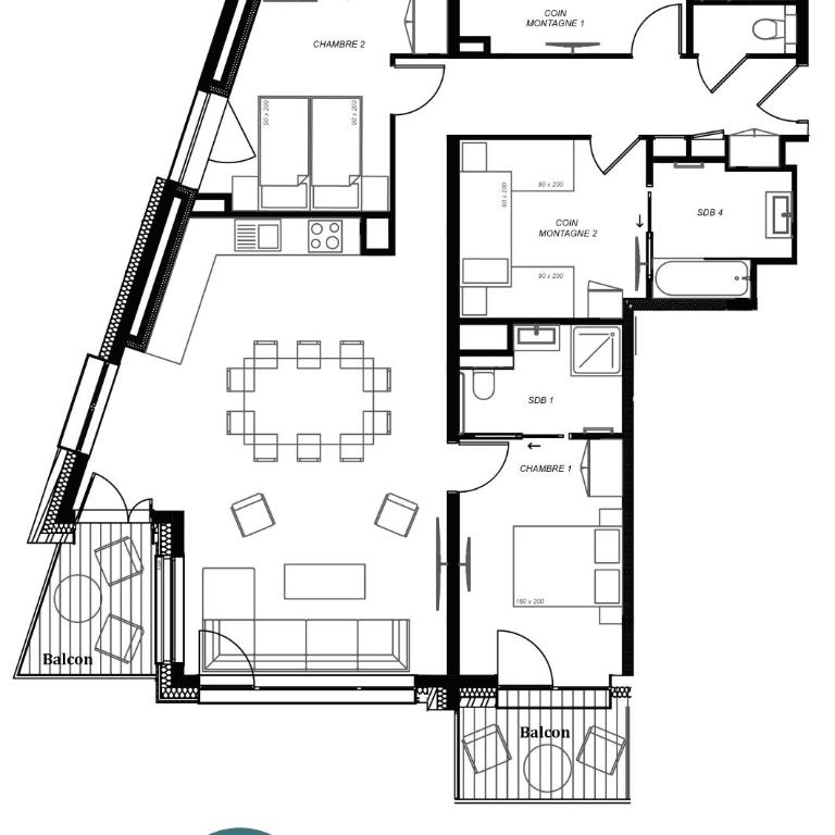 Lodge des Glaciers - La Rosière - Superior Apartment - 5