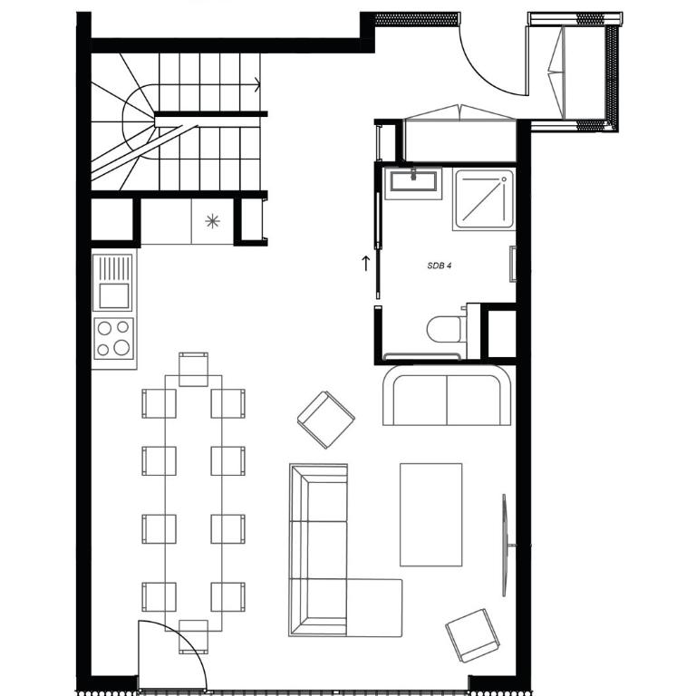Lodge des Glaciers - La Rosière - Superior Apartment - 2