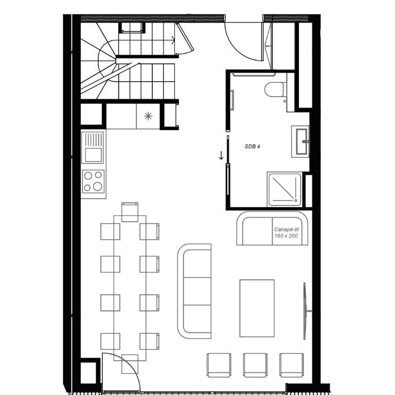 Lodge des Glaciers - La Rosière - Superior Apartment - 2