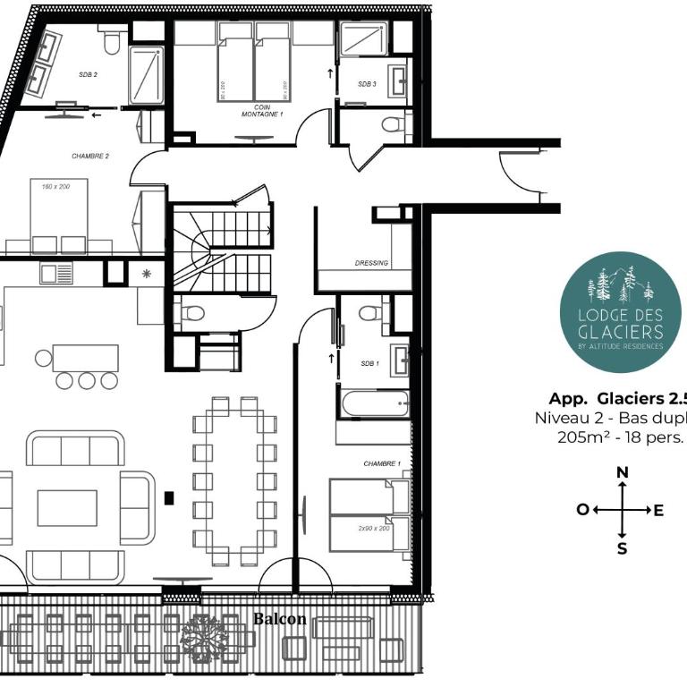 Lodge des Glaciers - La Rosière - Maisonette-Apartment - 2