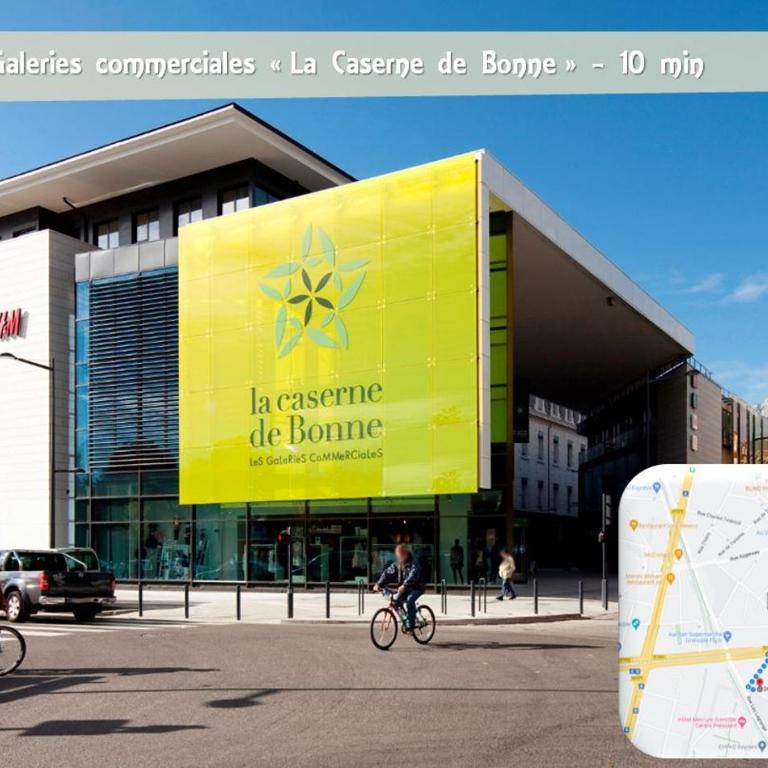 L'olivier - T2 moderne et chaleureux - Garage gratuit & Tram - One-Bedroom Apartment - 22