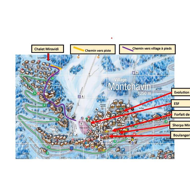 Chalet Miravidi, Montchavin-La Plagne, Jacuzzi & Sauna - Appartement 4 Chambres - Mont Blanc - 34