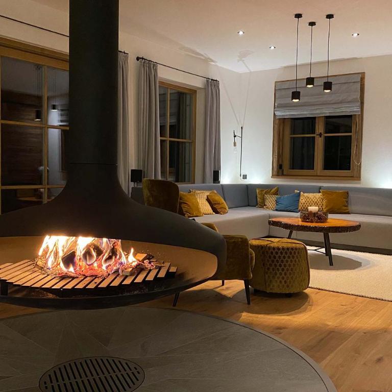 Chalet am Wetterkreuz - Luxus mit Sauna & Whirlpool in Reit im Winkl - Doppelzimmer mit Parkblick - 46