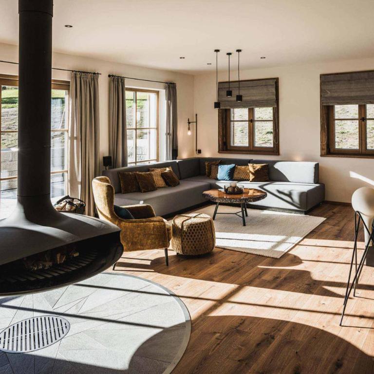Chalet am Wetterkreuz - Luxus mit Sauna & Whirlpool in Reit im Winkl - Doppelzimmer mit Parkblick - 23