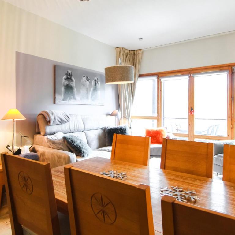 Joli, spacieux appartement T3 sud ski aux pieds, parking - Appartement avec Vue sur la Montagne - 3