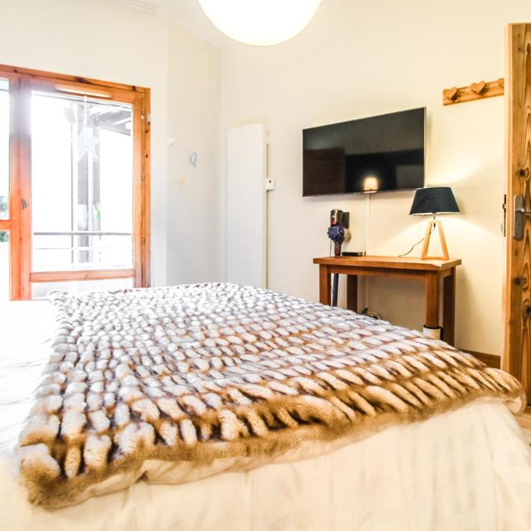 Joli, spacieux appartement T3 sud ski aux pieds, parking - Appartement avec Vue sur la Montagne - 36