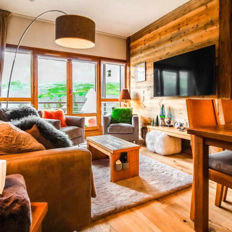 Joli, spacieux appartement T3 sud ski aux pieds, parking - Appartement avec Vue sur la Montagne - 61