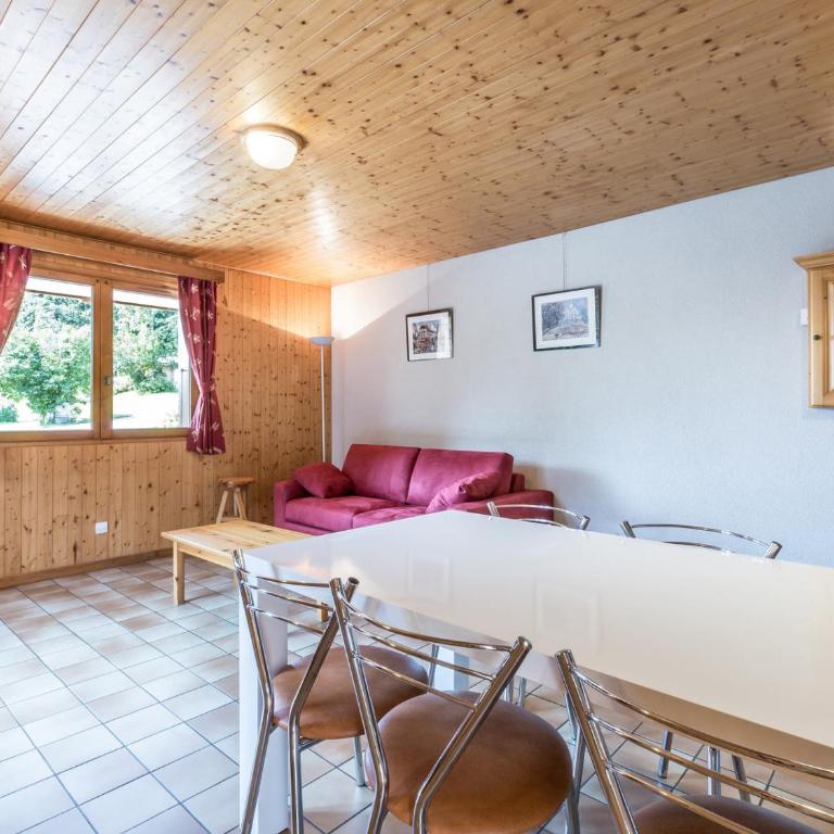 Rez-de-chalet avec terrasse plein Sud, sur les pistes de ski de fond – 6 pers, La Clusaz - FR-1-437-29 - Apartamento (6 adultos) - 7