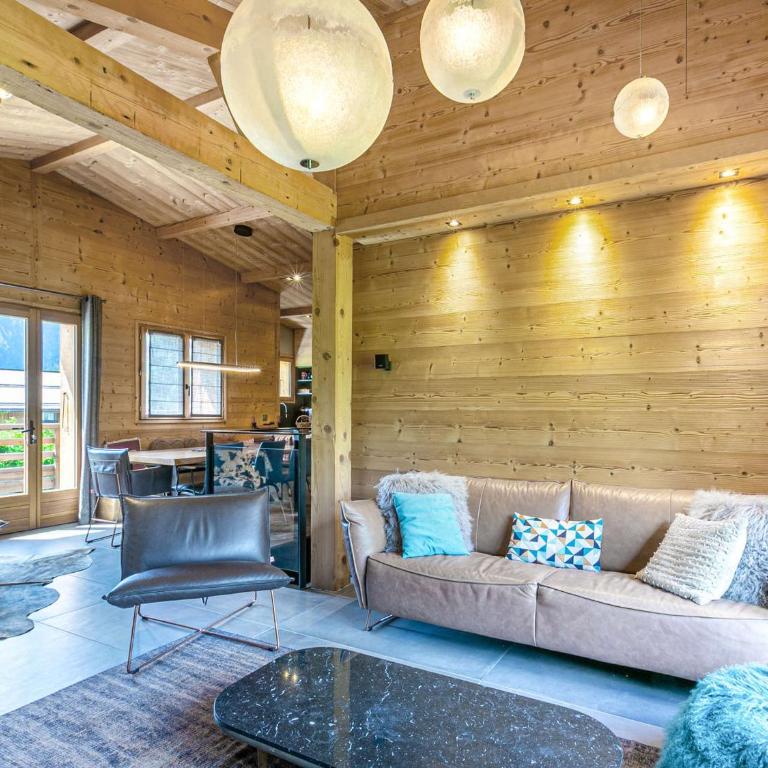 Chalet 4**** La Clusaz: sur les pistes, 10 pers, terrasse, garage, Wifi, linge inclus - FR-1-437-80 - Chalet (10 Adults) - 1