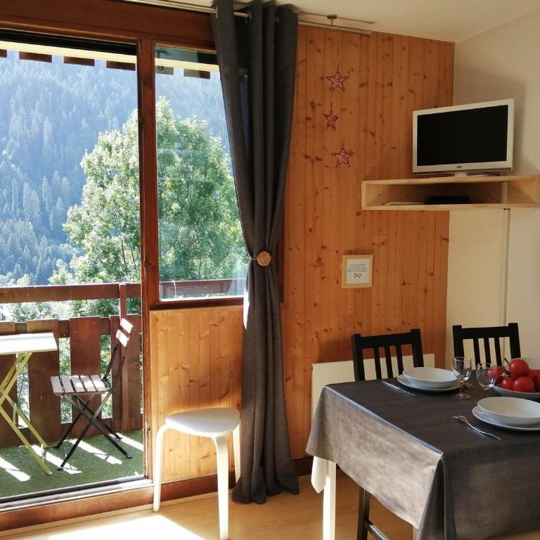Studio cosy pour 4 pers, vue imprenable et parking, Châtel - FR-1-198-237 - Studio - 12