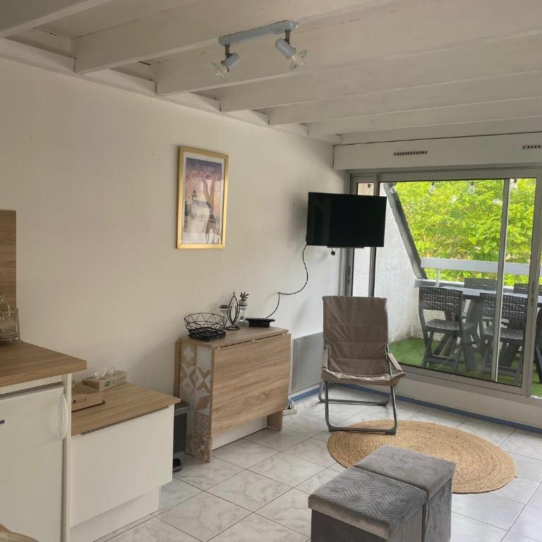 Appartement Duplex, Résidence Victoria, à 2min de la Grande Plage - Apartment mit 1 Schlafzimmer - 2