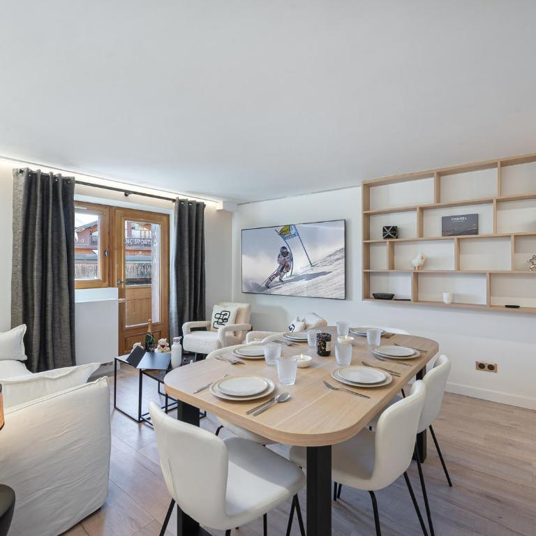 Appartement rénové au cœur de Courchevel 1850 pour 6 pers. - Apartamento de 2 dormitorios - 8
