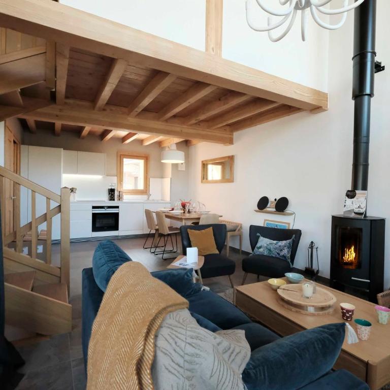 Chalet à Saint-Martin-de-Belleville : 3 chambres, jacuzzi, sauna, parking, wifi - FR-1-344-803 - Chalet - 1