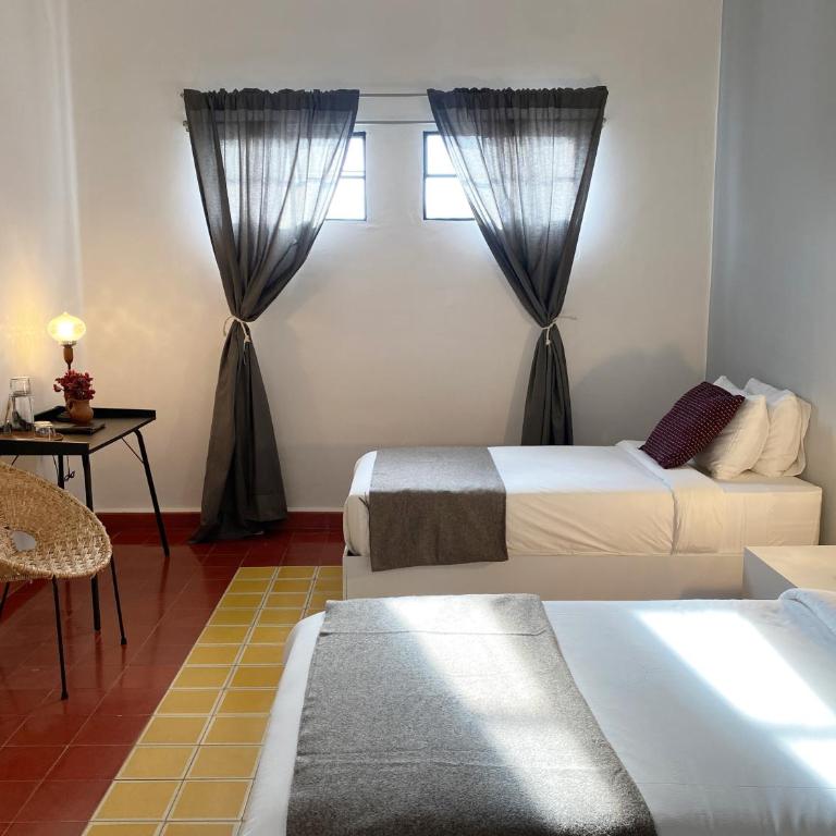 Posada Independencia - Habitación Doble grande - 2 camas - 12