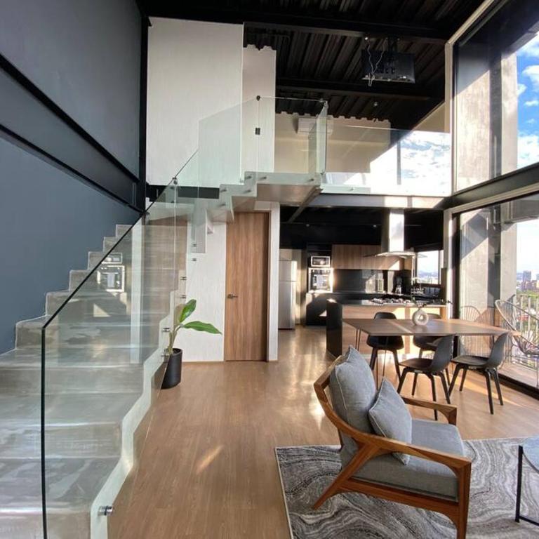 Loft Doble Altura Americana Piso 5 @serra - Apartamento de 1 dormitorio - 1