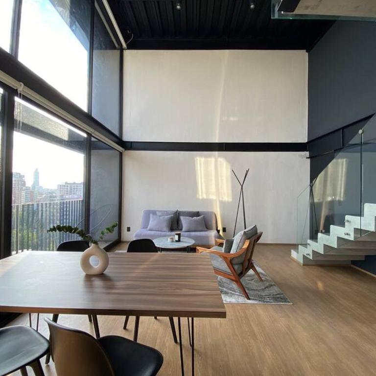 Loft Doble Altura Americana Piso 5 @serra - Apartamento de 1 dormitorio - 30